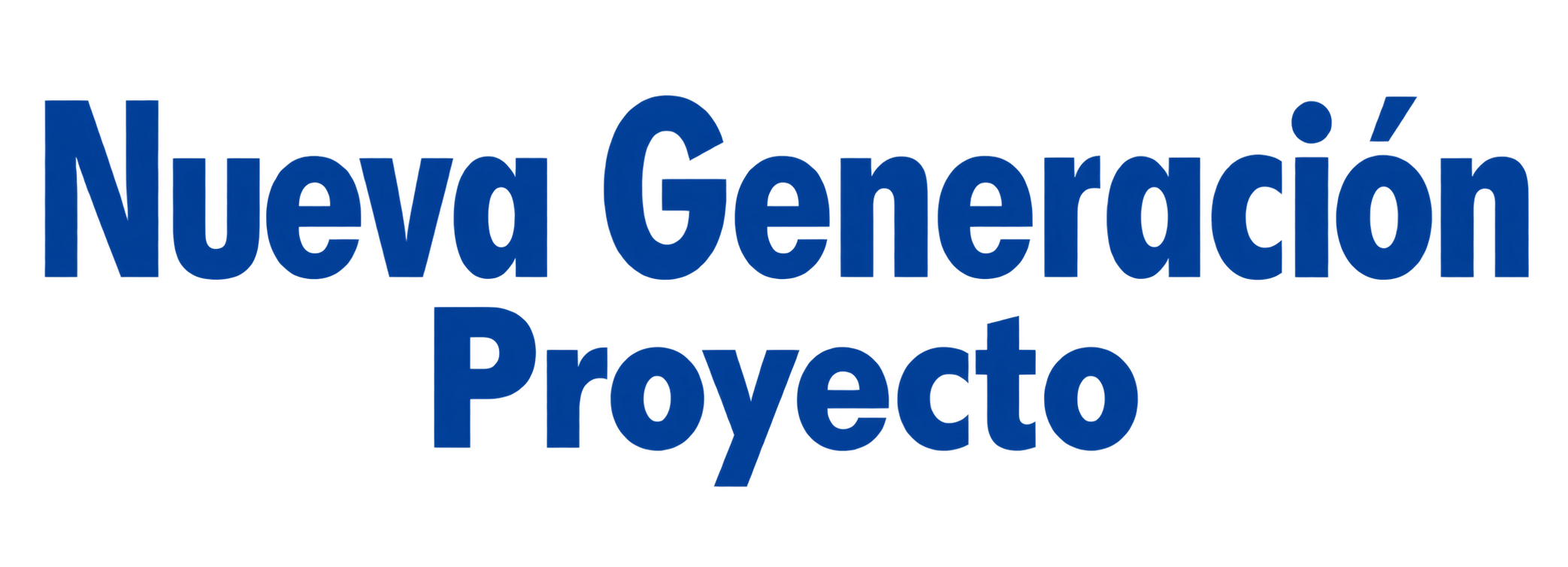 Nueva Generación Proyecto